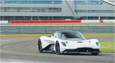  ??  ?? The Valhalla will be the first Aston Martin to use the company’s new in-house hybrid engine.