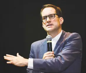  ?? Erik Trautmann / Hearst Connecticu­t Media ?? U.S. Rep Jim Himes, D4th District