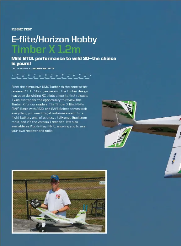 horizon hobby timber x