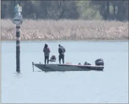  ?? FILE PHOTO ?? Recreation­al fishermen will be out in force this weekend on Clear Lake. Several club tournament­s are also taking place.