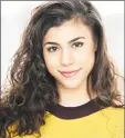  ?? Palace Theater / Contribute­d photo ?? Lauren Celentano, of Cheshire, will perform in the touring musical “A Bronx Tale.”