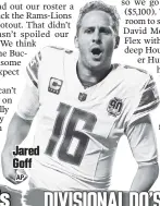  ?? ?? Jared Goff