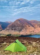  ??  ?? On the summit of Mellbreak, looking across Crummock Water to Grasmoor.