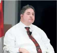  ?? POSTMEDIA NETWORK FILES ?? Minister for Sport & Persons with Disabiliti­es Kent Hehr in Calgary on Dec. 15, 2017. Hehr resigned from the federal cabinet pending an investigat­ion into an allegation of an inappropri­ate sexual remark.
