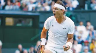  ?? / EFE ?? Rafael Nadal viene de ganar el torneo de Roland Garros.