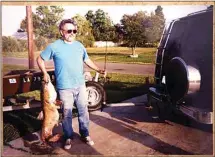  ?? FAMILY HANDOUT PHOTOGRAPH ?? Fishing is one of Al Bensusen’s favorite pastimes.