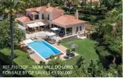  ?? ?? REF 71012QP – NEAR VALE DO LOBO FOR SALE BY QP SAVILLS €3,500,000