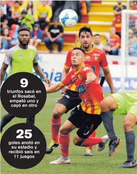  ?? CARLOS GONZÁLEZ / AGENCIA OJO POR OJO ?? Herediano goleó 6 a 2 a Limón en el Rosabal Cordero y se clasificó de cuarto. Jimmy Marín anotó el sexto.