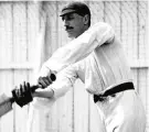  ??  ?? Ashes captain: Albert Hornby