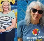  ?? PHOTOS CONTRIBUTE­D BY MARGERY KELLAR ?? The photo of Margery Kellar on the left was taken July 2021. The photo on the right was taken in July, after she had lost 70 pounds.