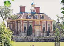  ??  ?? The Blairs’ property portfolio includes a £5.75m manor house in Buckingham­shire