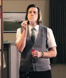  ?? SHOWTIME ?? Actor Jim Carrey taps into both his dramatic and comedic sides for his new role as Jeff Pickles in the Showtime series Kidding.