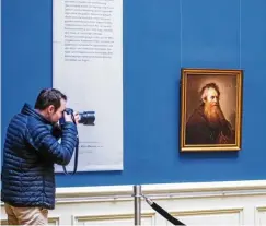  ?? ARCHIVFOTO: SASCHA FROMM ?? Ein echter Rembrandt? Das „Bildnis eines alten Mannes“in Gotha könnte unter Beteiligun­g des niederländ­ischen Meisters der Barock-Malerei entstanden sein.