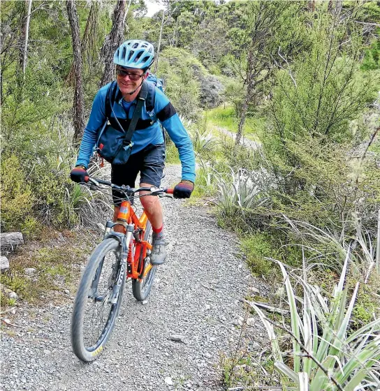  ?? SARAH BENNETT ?? There are 30km of rideable trail so far in the Teetotal Recreation Area.