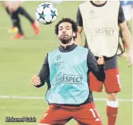  ??  ?? Mohamed Salah