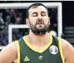  ?? Photo: Di Yin ?? STAR MAN: Andrew Bogut of the Boomers.