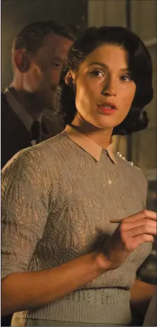  ??  ?? Gemma Arterton as Catrin Cole in ‘Their Finest’.