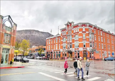  ?? Photograph­s by Irene Lechowitzk­y ?? DOWNTOWN DURANGO’S Strater Hotel, built in 1887, claims to have the world’s largest collection of Victorian walnut furniture.