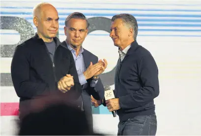  ?? Bernardino Avila ?? Pichetto está alineado con Macri en su puja con Rodríguez Larreta.
I