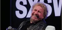  ?? (Brian Snyder/Reuters) ?? SAMMY HAGAR appears at the South by Southwest (SXSW) Music Film Interactiv­e Festival in Austin, Texas, earlier this year.