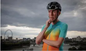  ?? Photograph: Tom Jenkins/The Guardian ?? Dan Martin in London. ‘I was educated that it’s not superhuman to be a profession­al bike rider. It’s just normal.’