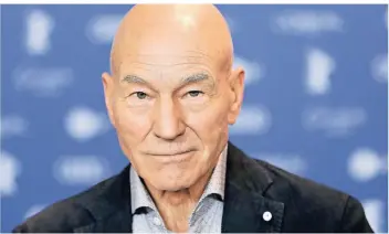  ?? FOTO: AP ?? Der 78-jährige Patrick Stewart spielt in einer Star-Trek-Neuauflage wieder Captain Jean-Luc Picard.