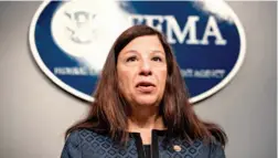  ??  ?? Cambio de mando. El Departamen­to de Seguridad Nacional está actualment­e dirigido por la secretaria interina Elaine Duke.