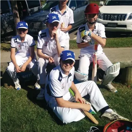  ??  ?? Gold Coast Academy of Sport junior cricketers can take a valuable lesson from the ball-tampering scandal.