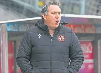  ??  ?? Micky Mellon has had to cope with a tight transfer budget during the pandemic.