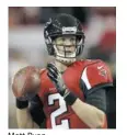  ??  ?? Matt Ryan NFL MVP candidate