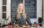  ?? Picture: AFP/VICTORIA JONES ?? ROYAL HONOUR: Baker Claire Ptak inside her bakery in east London