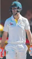  ??  ?? VITAL COG: Mitchell Marsh.