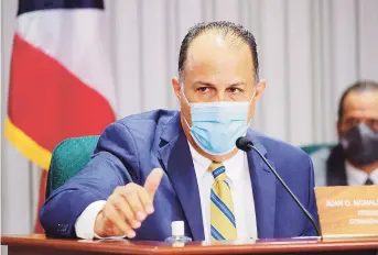  ?? Archivo ?? ESTO NO TERMINA. El representa­nte novoprogre­sista Juan Oscar Morales, quien como presidente de la Comisión de Salud condujo la investigac­ión legislativ­a, dijo que debe haber una disculpa al País “porque cuando las cosas están mal, están mal”.