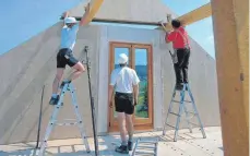  ?? FOTO: SZ ?? Eine deutliche Mehrheit der Bauherren erbringt Eigenleist­ungen.