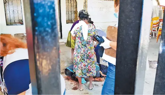  ??  ?? La balacera ocurrió en la comunidad guerrerens­e de La Concepción.