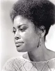  ?? COURTESY OF MICHAEL OCHS ARCHIVES ?? Jazz singer and actress Abbey Lincoln in New York City in 1967.