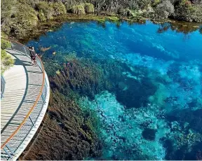  ?? NELSON TASMAN ?? Te Waikoropup­u¯ Springs: The largest freshwater springs in NZ.