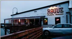  ?? GETTY IMAGES ?? Rogue Ales Public House in Astoria is one of many breweries and taprooms located along Oregon’s North Coast Craft Beer Trail.