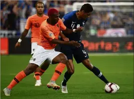  ?? (Photo AFP) ?? Patron de la défense, Varane retrouvera les Pays-Bas vendredi.