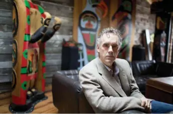  ?? CARLOS OSORIO/TORONTO STAR ?? Psychologi­st and professor Jordan Peterson has written a new book entitled 12 Rules for Life: An Antidote to Chaos.