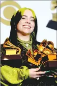  ??  ?? Billie Eilish