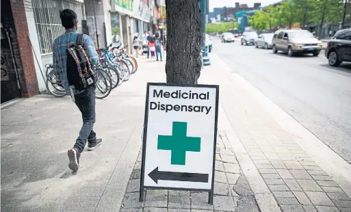  ?? COLE BURSTON/THE NEW YORK TIMES FILE PHOTO ?? Although the coming Ontario Cannabis Stores will sell accessorie­s, there will be no marijuana creams for arthritis — THC or no THC.