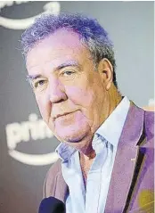  ?? ?? British broadcaste­r and journalist Jeremy Clarkson