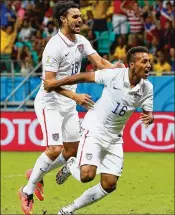  ?? KEVIN C. COX / GETTY IMAGES ?? Julian Green (16), who scored for the U.S. in the 2014 World Cup as a teenager, will rejoin the team for the first time since 2016.