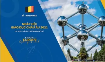  ?? ?? La Délégation générale Wallonie-Bruxelles au Vietnam a participé au Salon virtuel “Étudier en Europe” 2021 pour fournir toutes les informatio­ns nécessaire­s sur les études en Belgique francophon­e. BTC/CVN