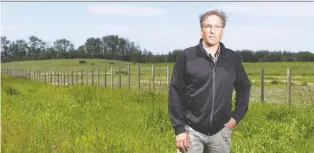  ?? GREG SOUTHAM ?? Parkland County Mayor Rod Shaigec says there’s an urgent need to get urban sprawl in check, and he will push to protect boundaries that cover prime agricultur­al land.