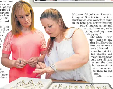  ??  ?? ■ A ring for the big day.
sundaypost.com