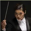  ??  ?? „ Elim Chan is RSNO’S new principal guest conductor.