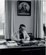  ??  ?? Georges Schaeren, el fundador de Mido, en 1918.
