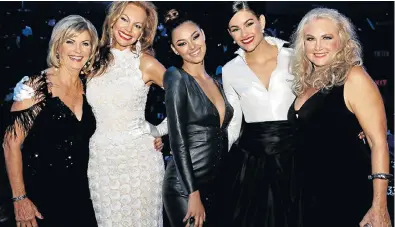  ?? Picture: YOLANDA VAN DER STOEP ?? GUESS WHO: Former title holders gathered at the Miss South Africa 2018 pageant this past weekend with, from left, Penny Coelen-Rey (Miss World 1958), Margaret Gardiner (Miss Universe 1978), Miss Universe Demi-Leigh Nel-Peters, Rolene Strauss (Miss World 2014) and Anneline Kriel Bacon (Miss World 1974) among them